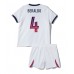Paris Saint-Germain Lucas Beraldo #4 Dětské Oblečení Venkovní Dres 2026-27 Krátkým Rukávem (+ trenýrky)